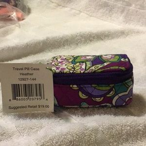 Vera Bradley Travel Pill Case